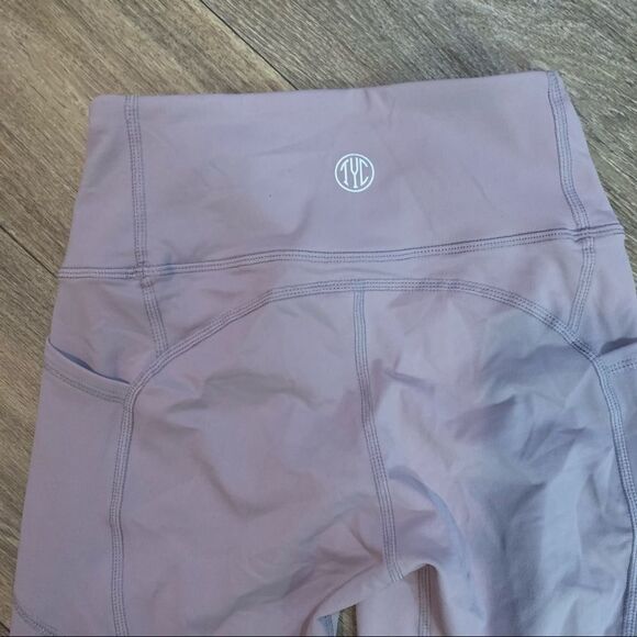 TYC Purple Full Length With Pockets Leggings XXS - Picture 7 of 8